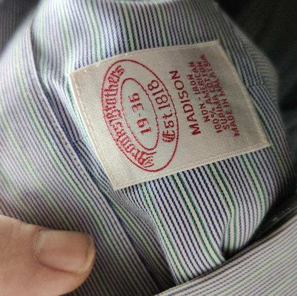 Brooks Brothers Madison Dress Shirt Size 19-36 - Picture 4 of 4